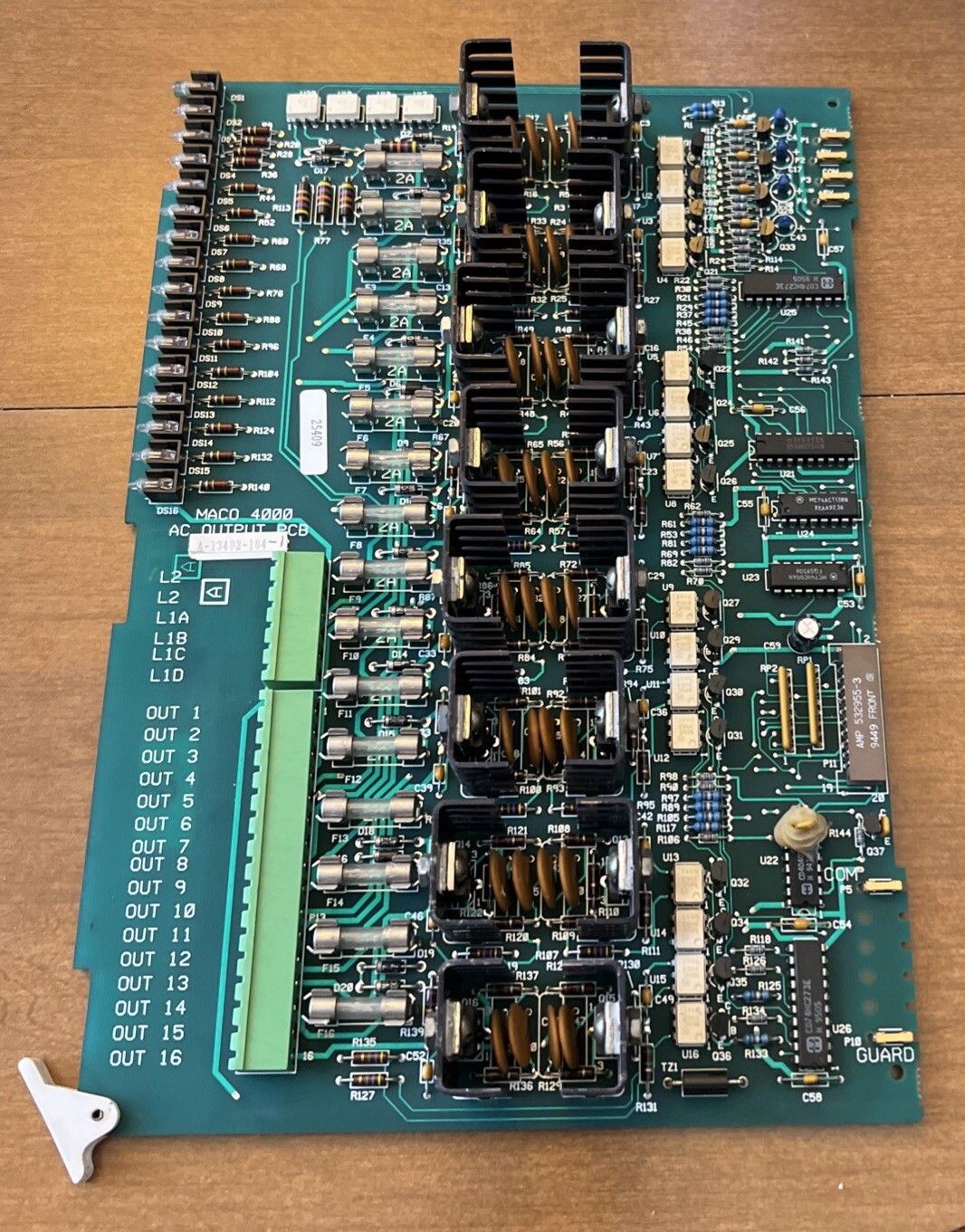 🔥BARBER COLMAN A-13402-104-1 AC Output PC Board, Used, Free Shipping🇺🇸
