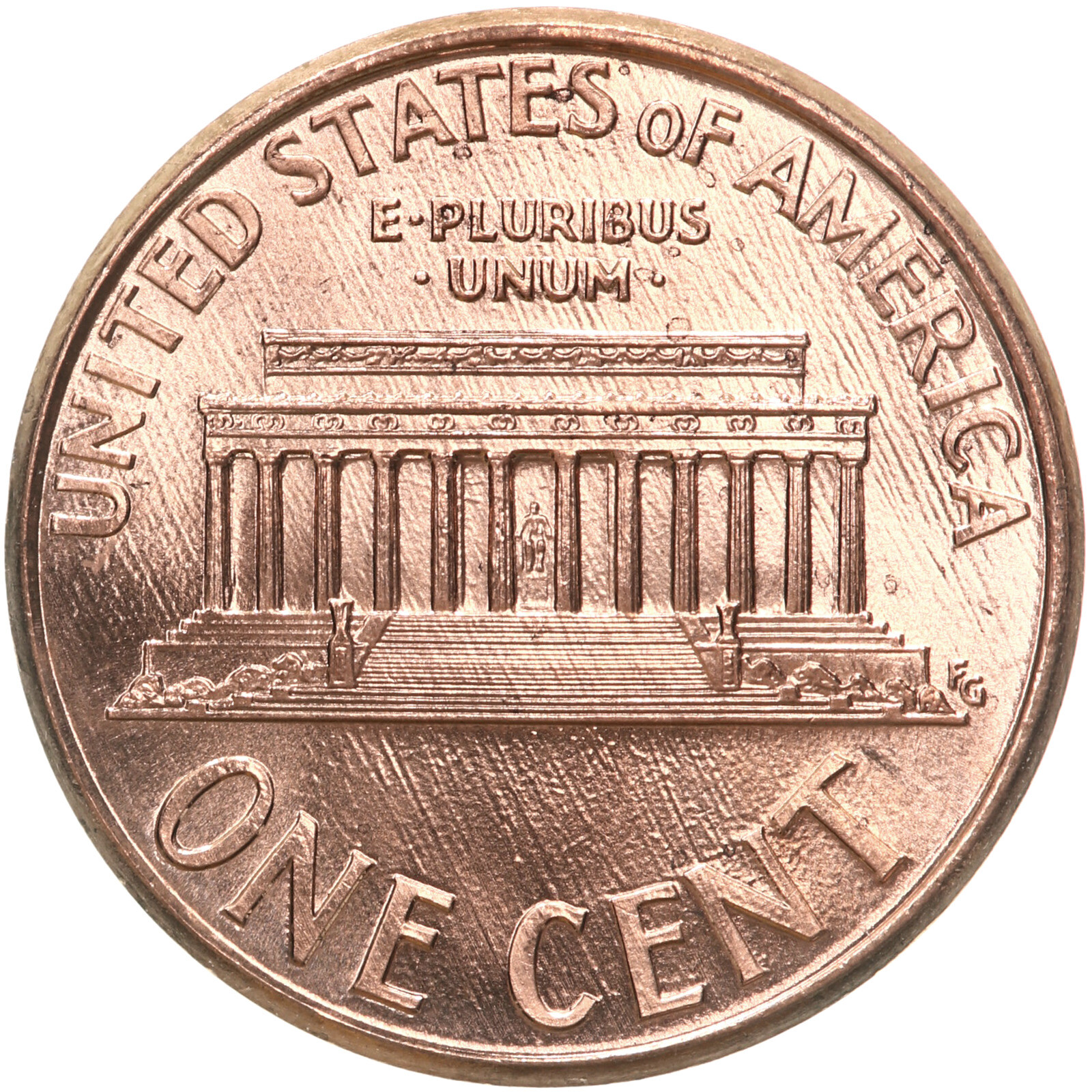 2001 (P) Lincoln Memorial Cent BU Penny US Coin