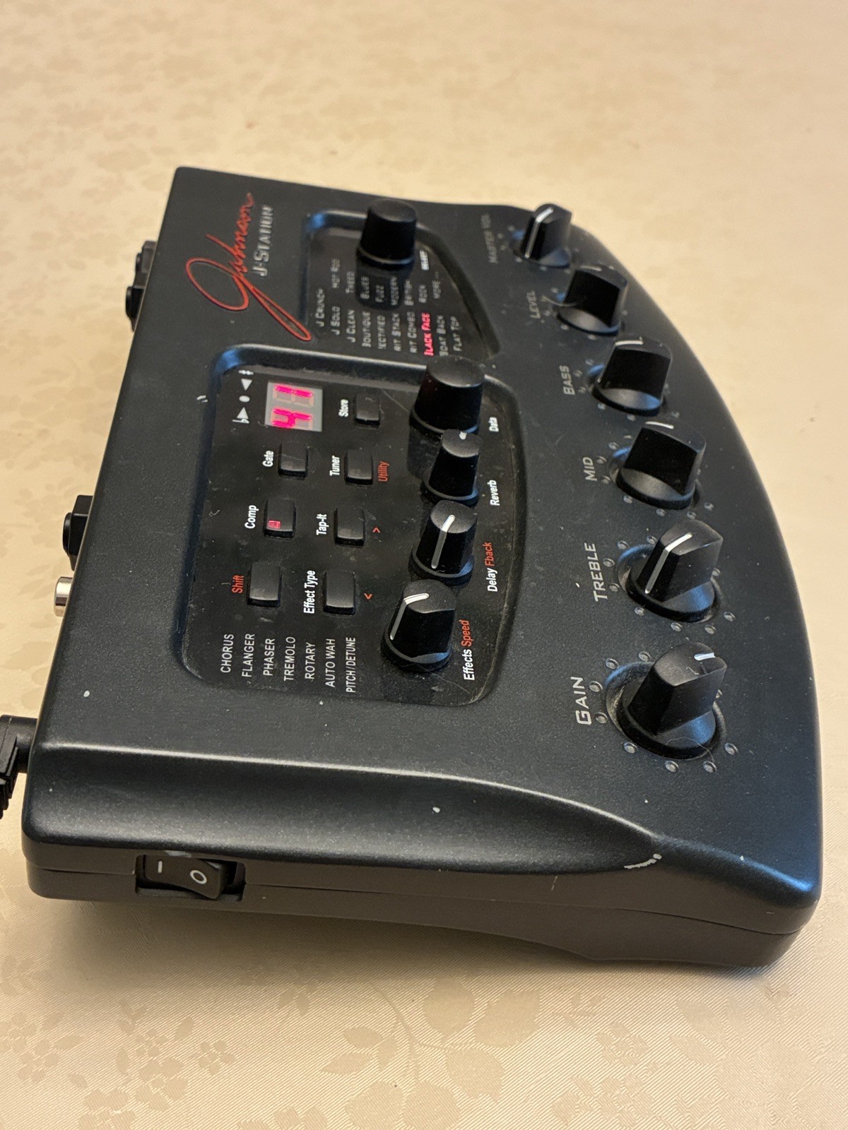 Johnson J-Station Guitar & Bass Amp Modeler Multi-Effects Processor w/ PSU