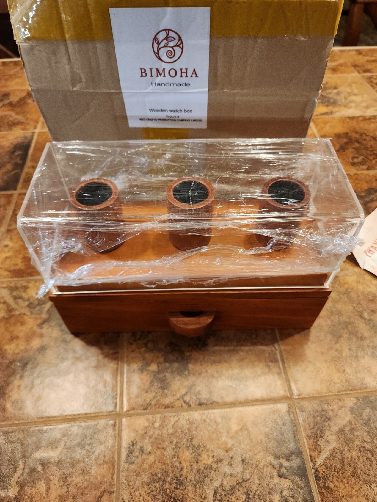 BIMOHA Wooden Watch Box