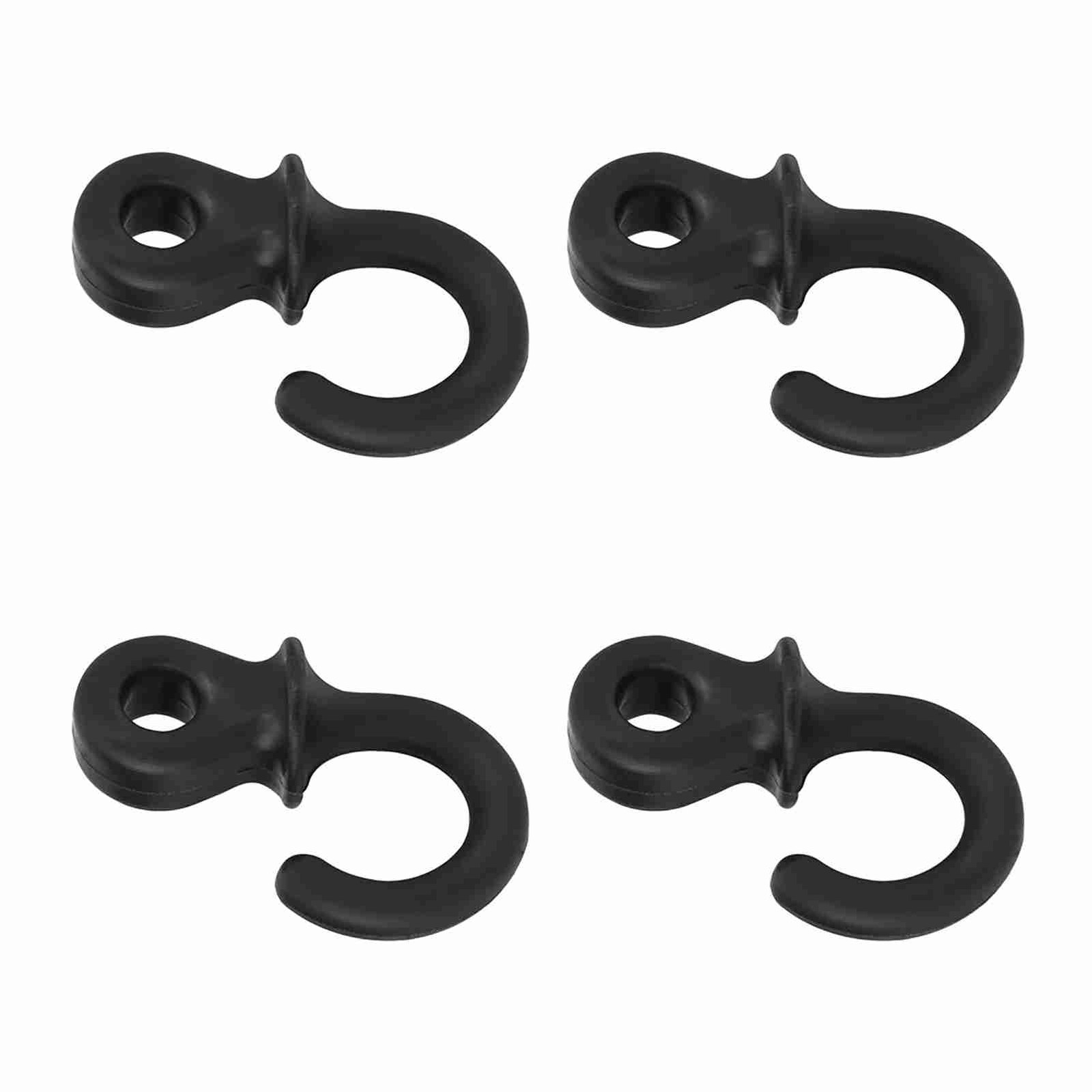 4Pcs Rubber Compound Bow String Stabilizer Vibration Damper Shock