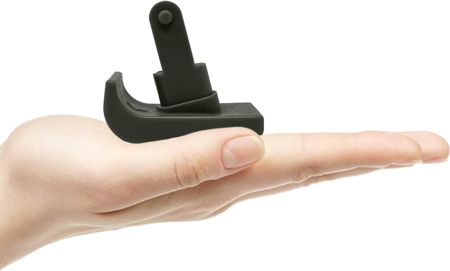 Able Life Space Saver Walker Ski Glides Black Secure Slide-On Design