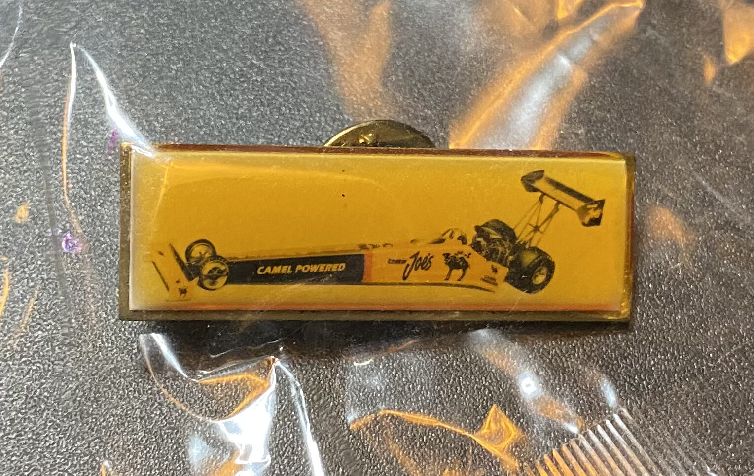 Camel Joe - Camel Powered Racing Car Pin RJ Reynolds NEW Sealed VINTAGE 1990’s
