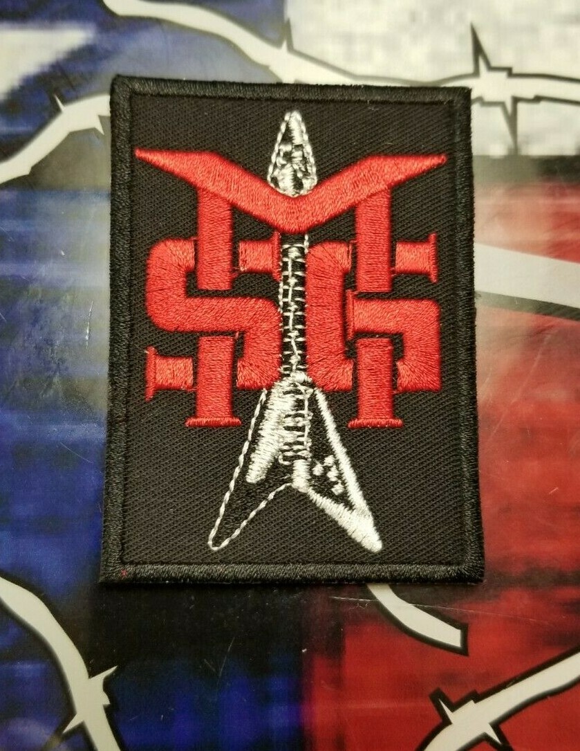 EMBROIDERED MICHAEL SCHENKER GROUP HEAVY METAL BAND PATCH (Please Read Ad)