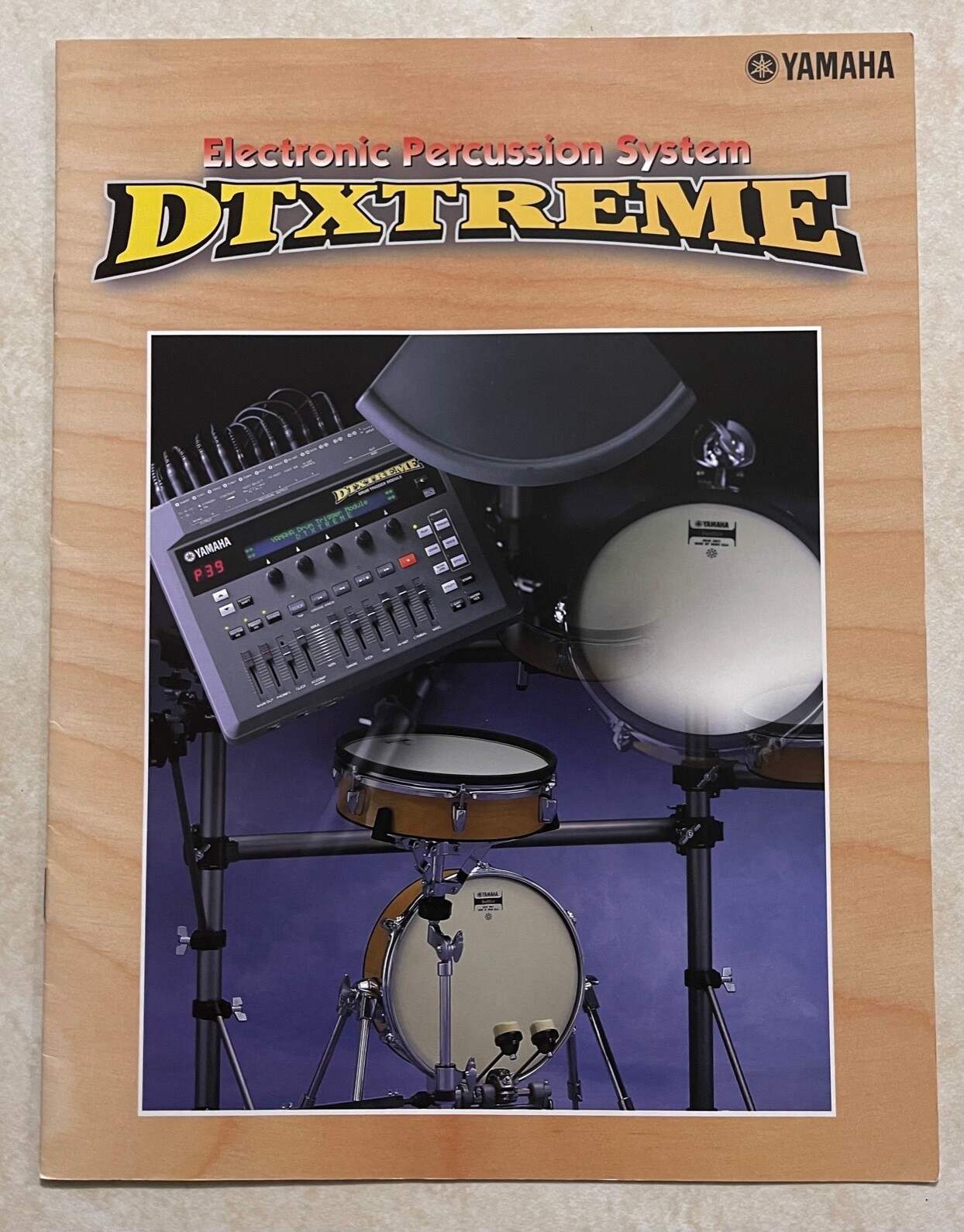 SALES BROCHURE ONLY FOR YAMAHA DIGITAL DRUM DTXTREME SYSTEMS