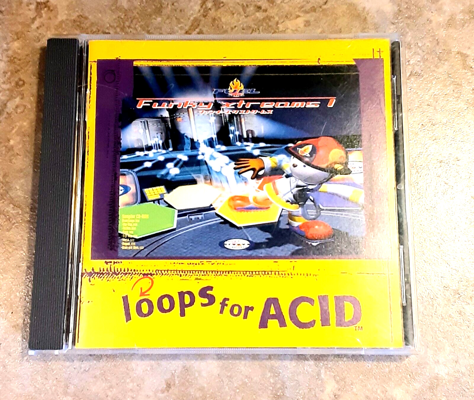 LOOPS FOR ACID ~ Fuel Series: Funky Xtreams 1 • CD-ROM (1998- SONIC FOUNDRY)