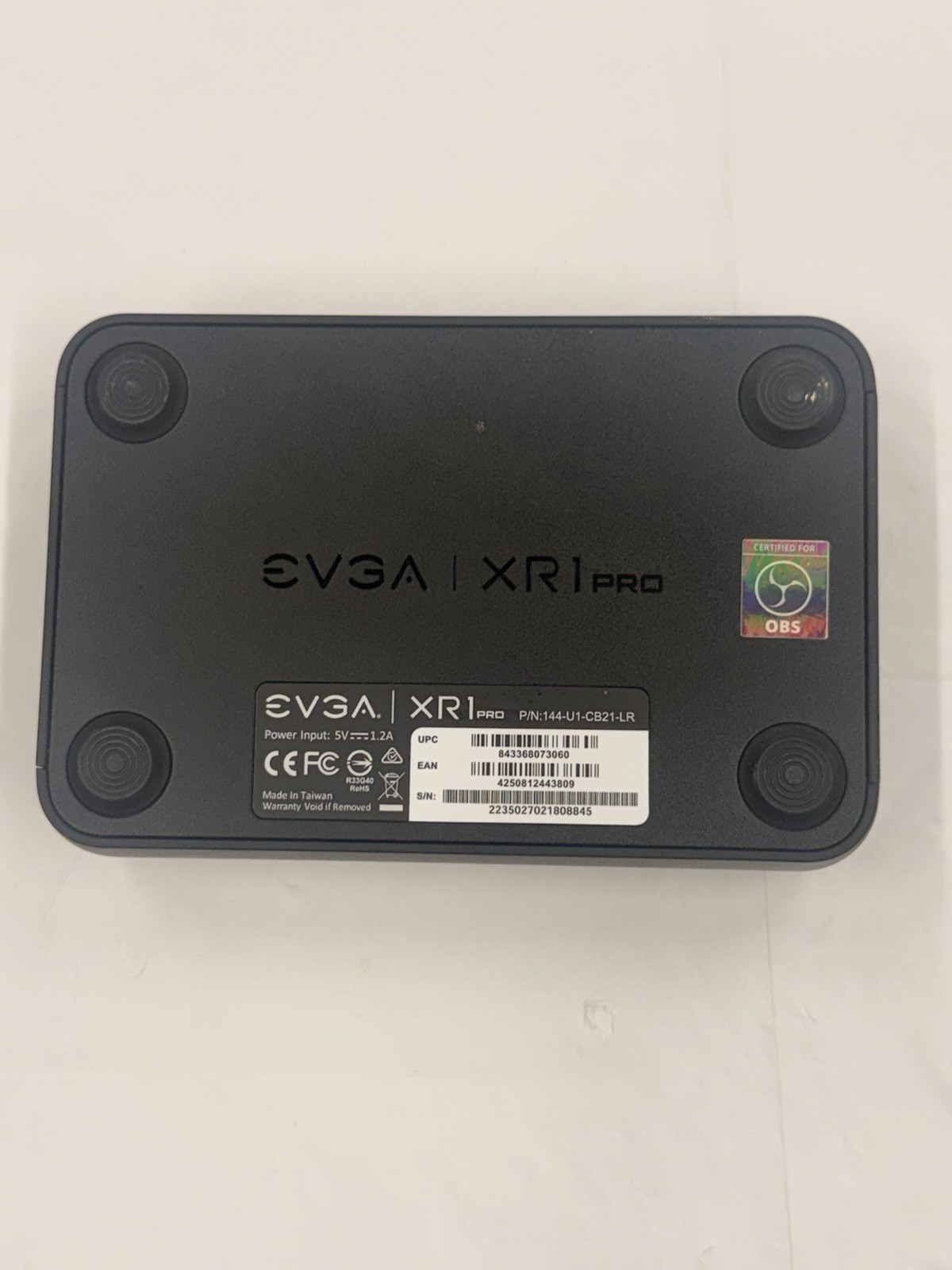 EVGA XR1 Pro Capture Card