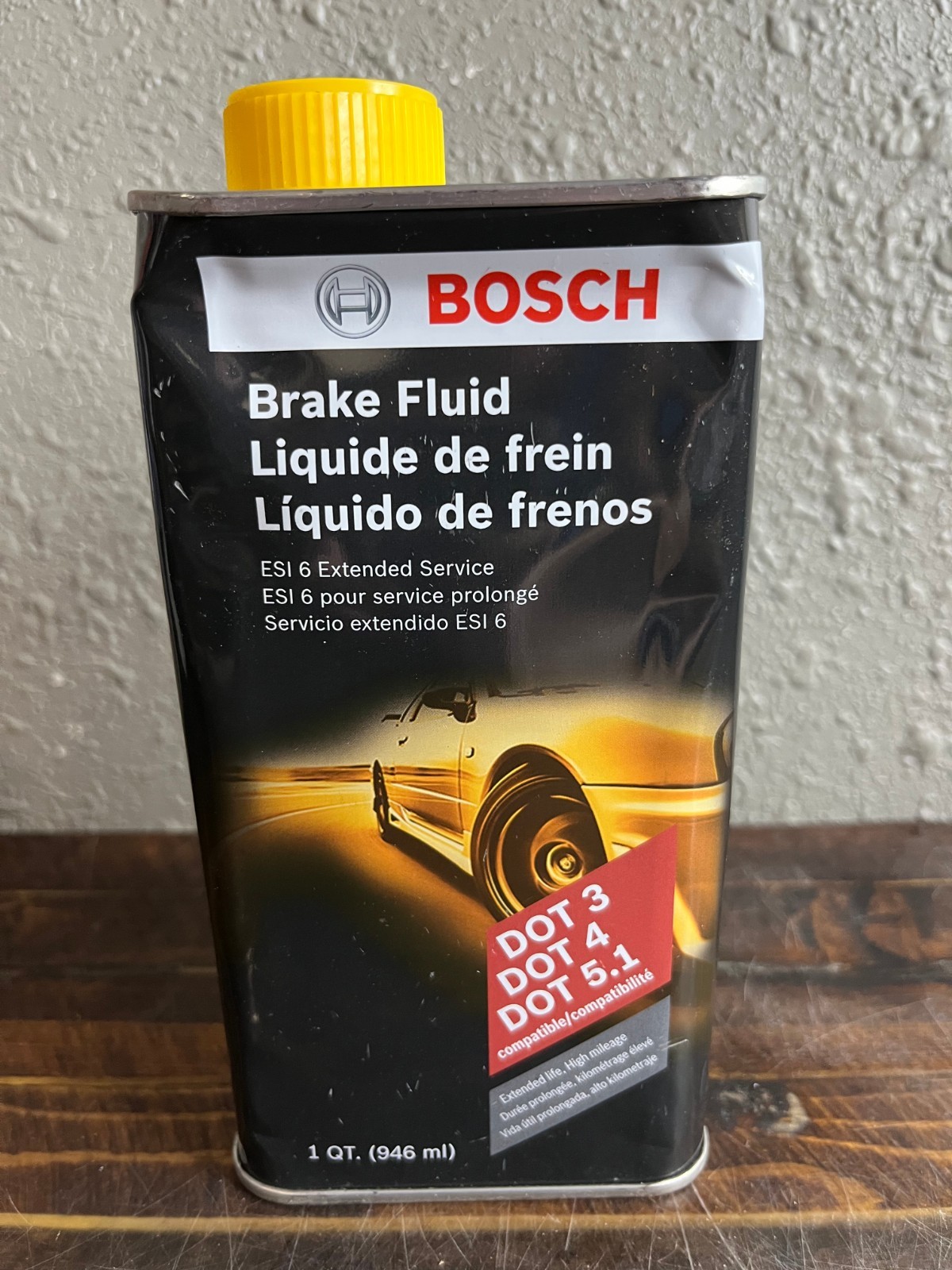 Bosch Brake Fluid ESI6 Extended Service DOT 3 4 And 5.1 1 Quart 946 ml