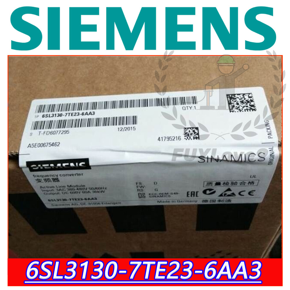 high quality Siemens 6SL3130-7TE23-6AA3 Brand New, inverter 6SL3 130-7TE23-6AA3