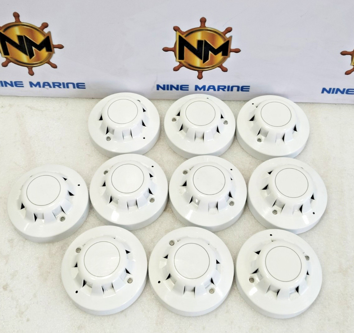 LOT OF 10 APOLLO DISCOVERY 58000-600MAR OPTICAL SMOKE DETECTOR