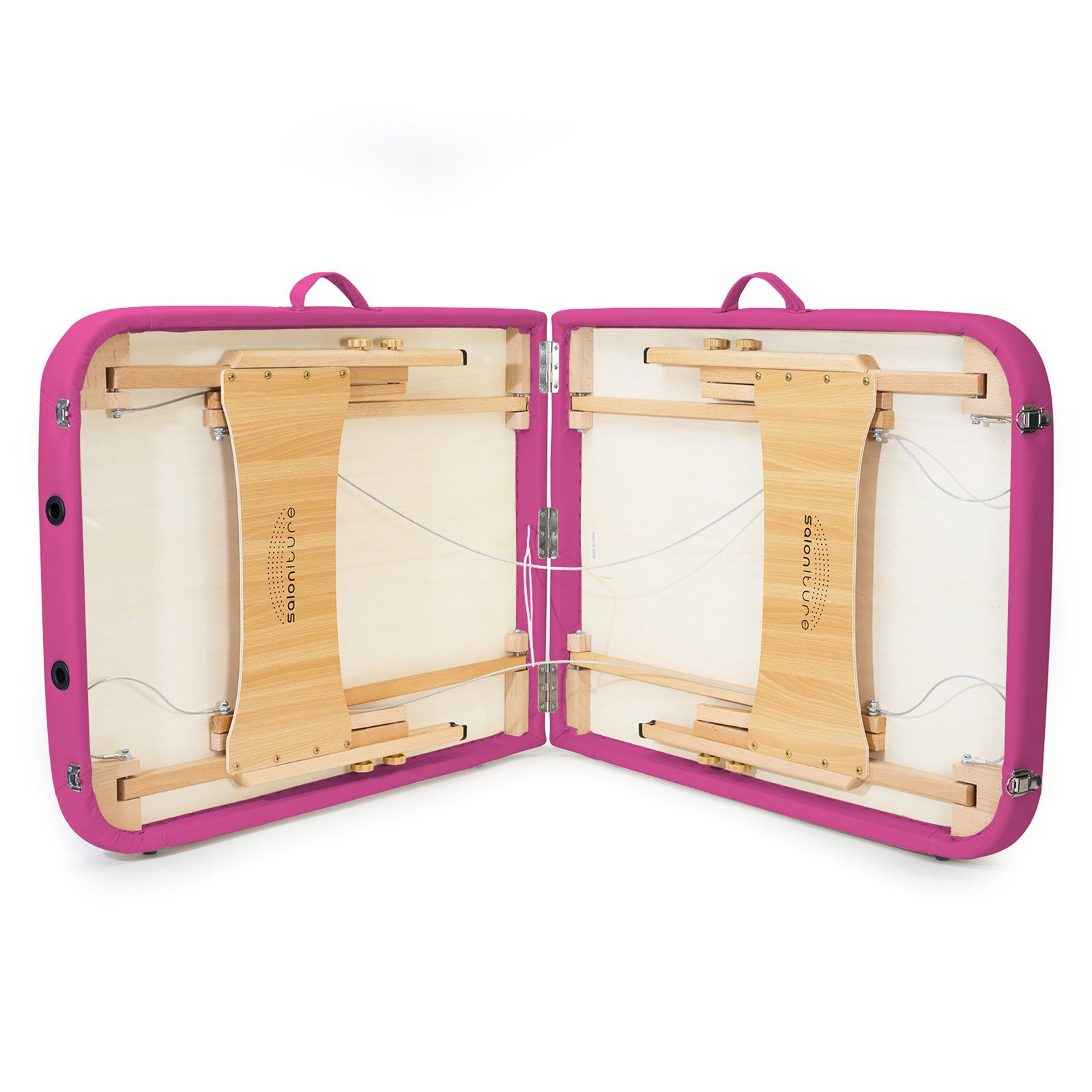 Basic Portable Folding Massage Table - Hot Pink