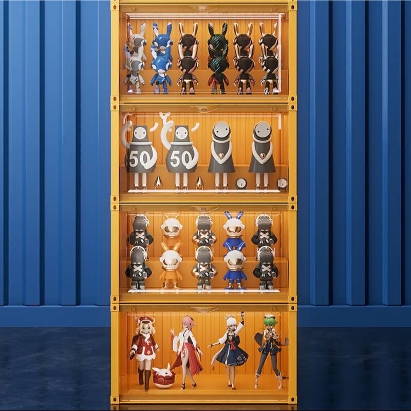 Cool Toy Display Light Box - White (Collection Container light on)