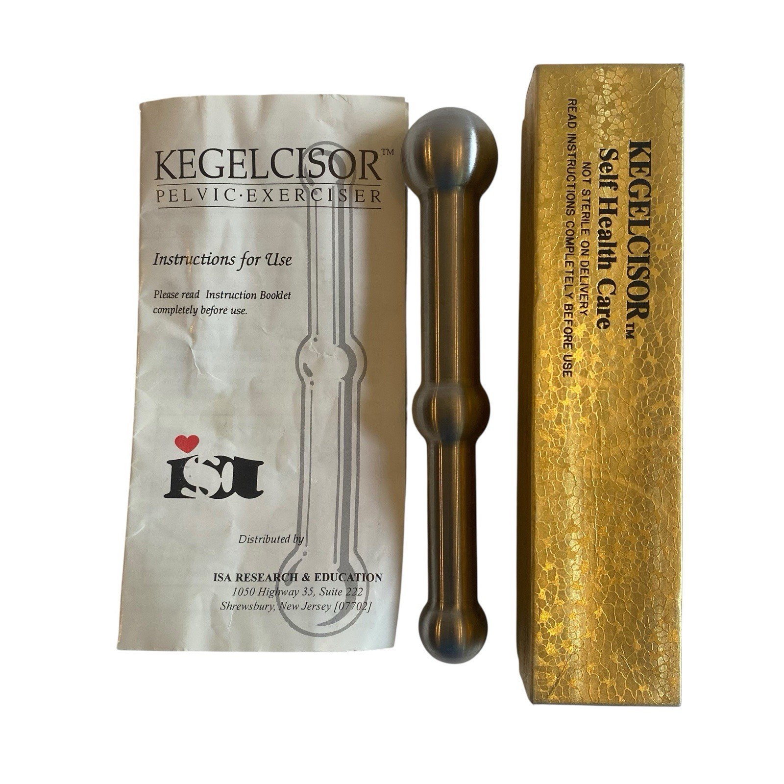 Kegelcisor Pelvic Muscle Exerciser Surgical Stainless Steel Self Heath Care