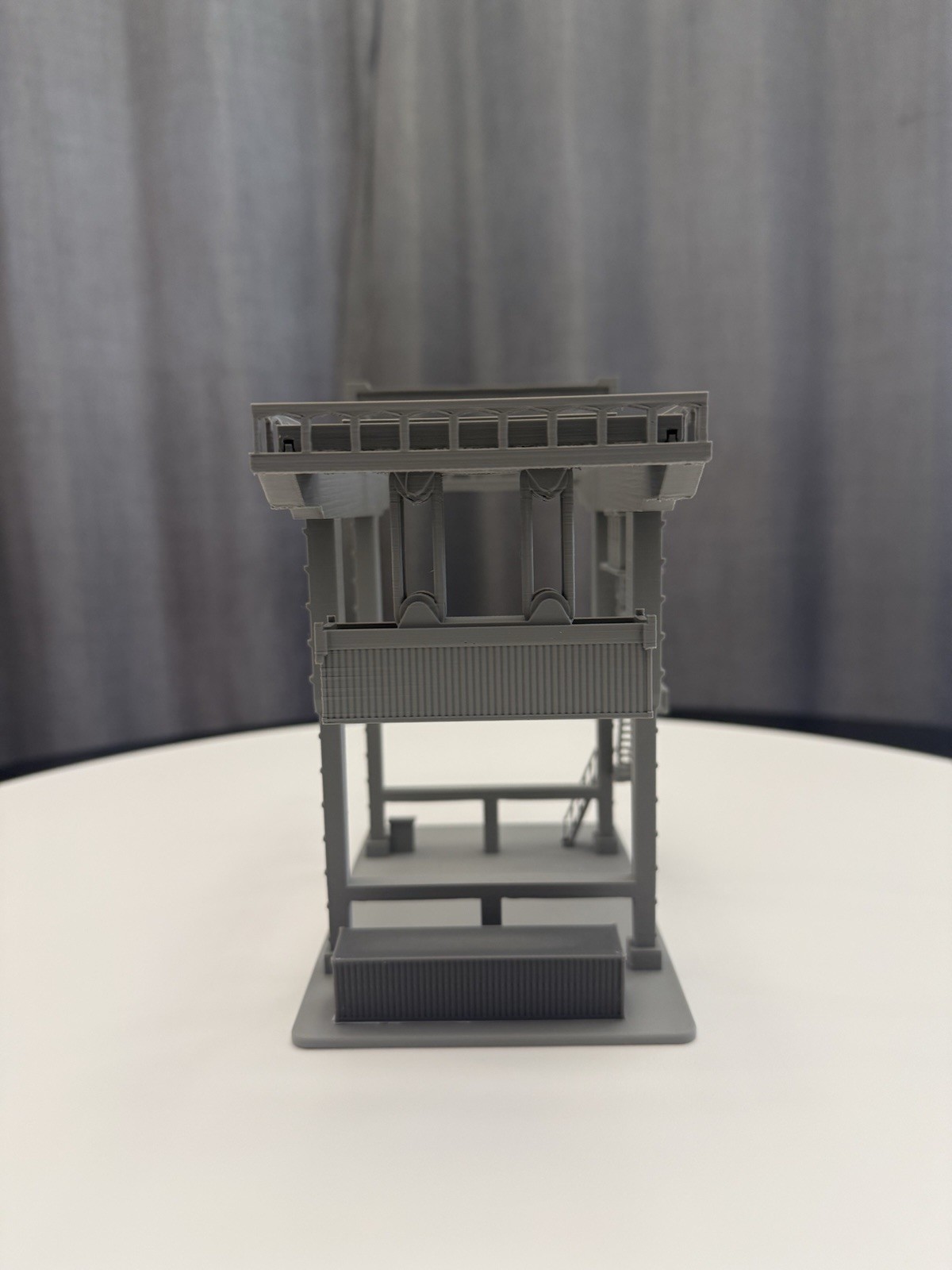 N Scale Container Crane - Taller Version / 1:160 Gauge / Mostly Assembled