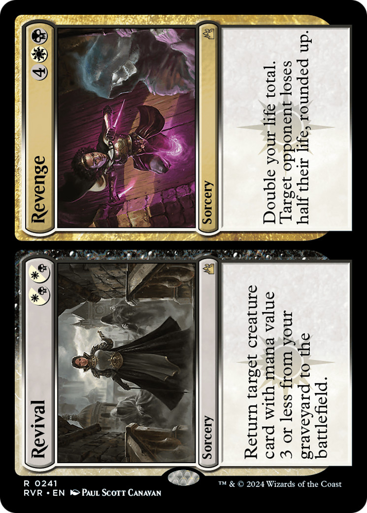 Revival and Revenge FOIL Ravnica Remastered NM Sorcery Rare MAGIC CARD ABUGames