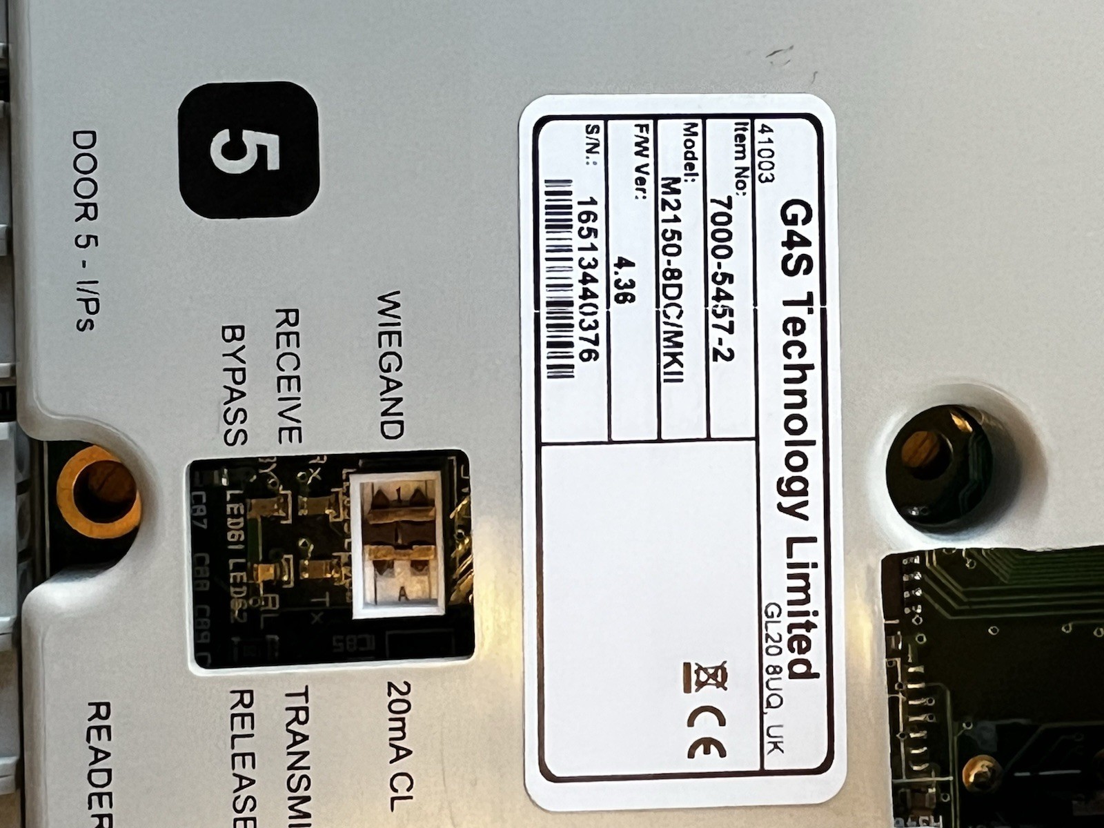 Amag M2150-8DC Controller 8 Door/Reader Expansion Unit With WIM8 7000-5457-2