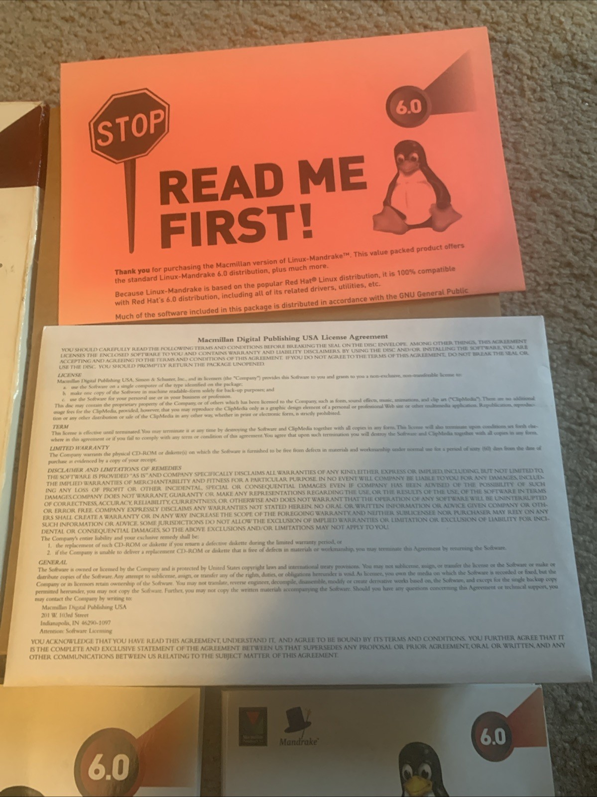 Complete Linux Operating System 6.0 – Linux Mandrake Red Hat Edition CIB