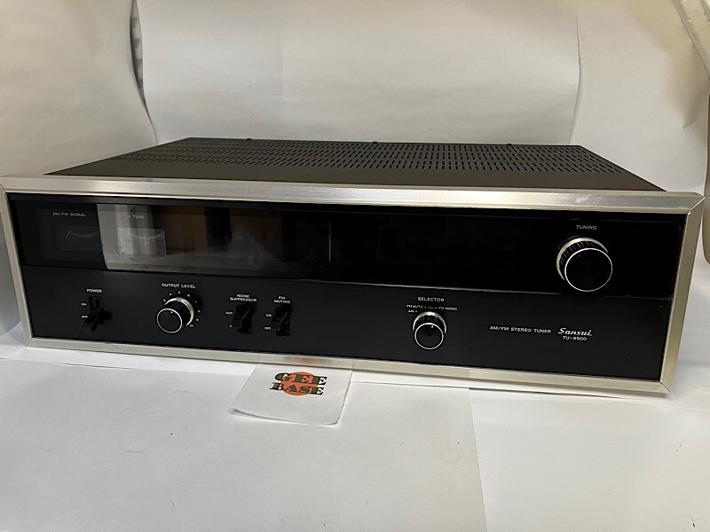 Sansui TU-9500 Japanese Vintage AM/FM Stereo Tuner Fully Working Free Ship