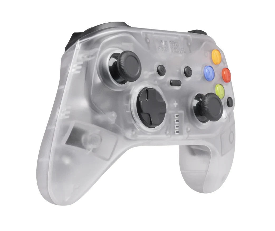 Retro Fighters Hunter Wireless Controller Crystal - Brand New -Xbox, Switch, PC