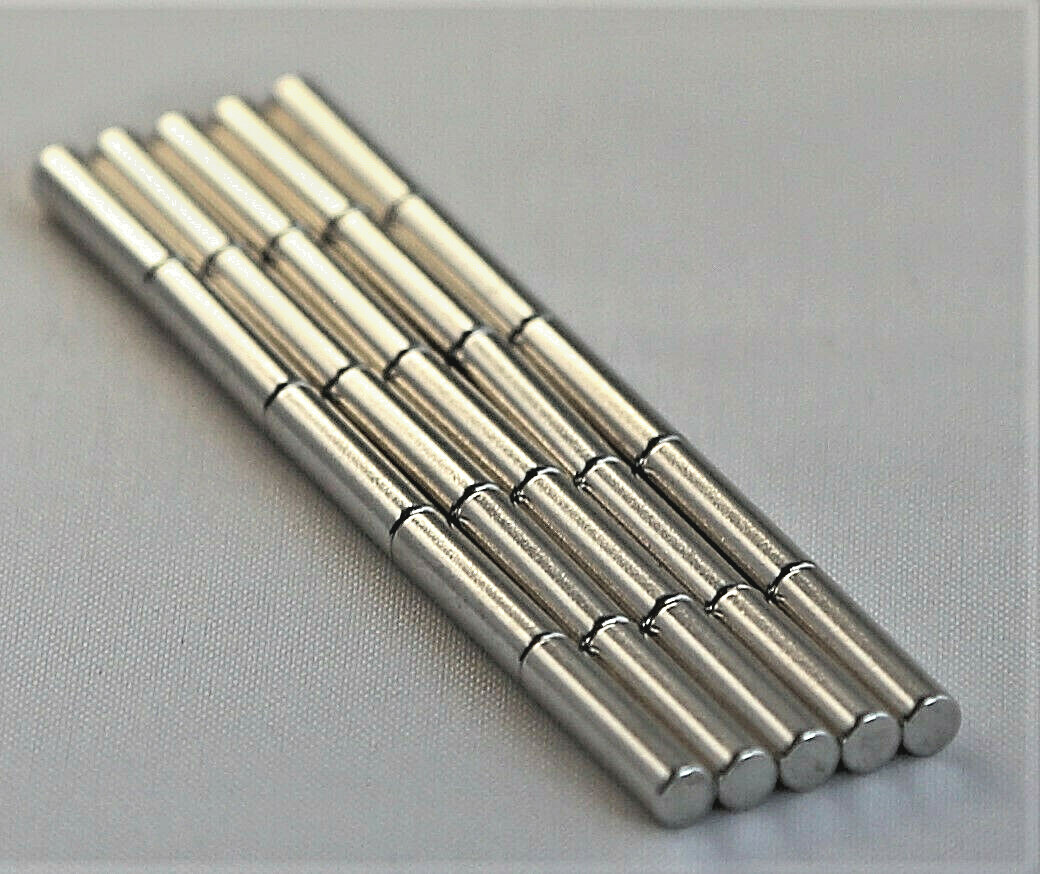 30 pcs Lot 1/8 x 1/2inch Neodymium Strong Rare Earth Cylinder Magnet N48-Magnets