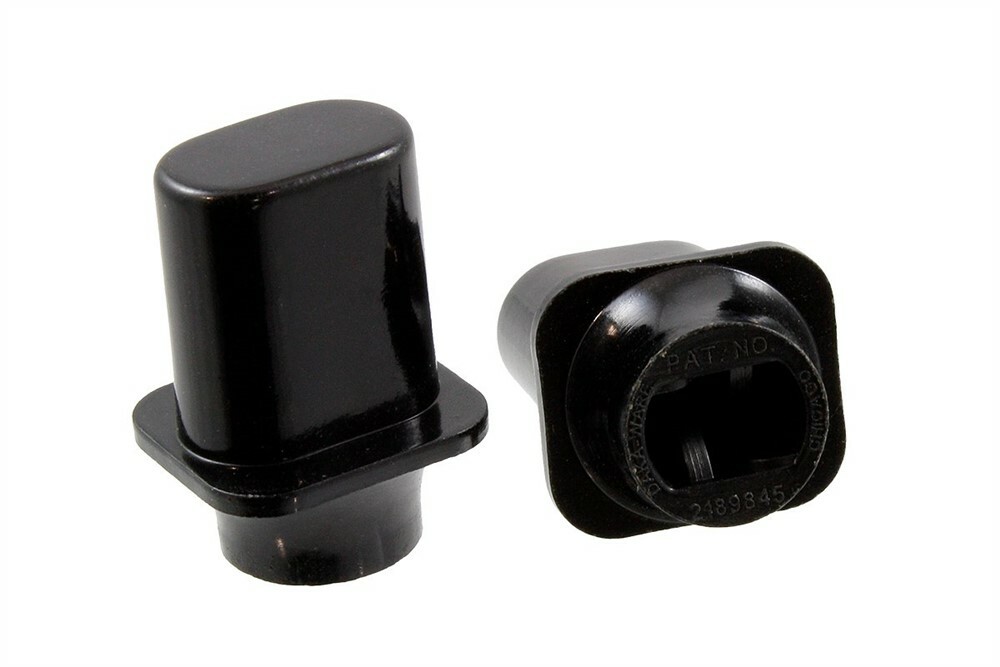 NEW - Switch Knob (2) For USA Fender Tele Switches - BLACK