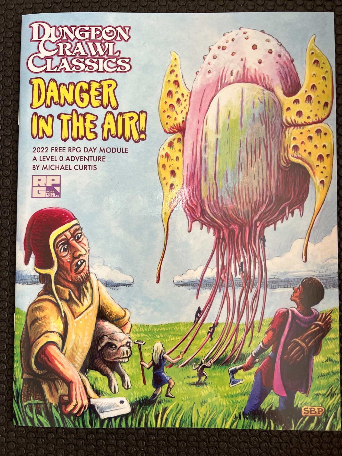Dungeon Crawl Classics DANGER IN THE AIR! by Michael Curtis (Free RPG DAY 2022)