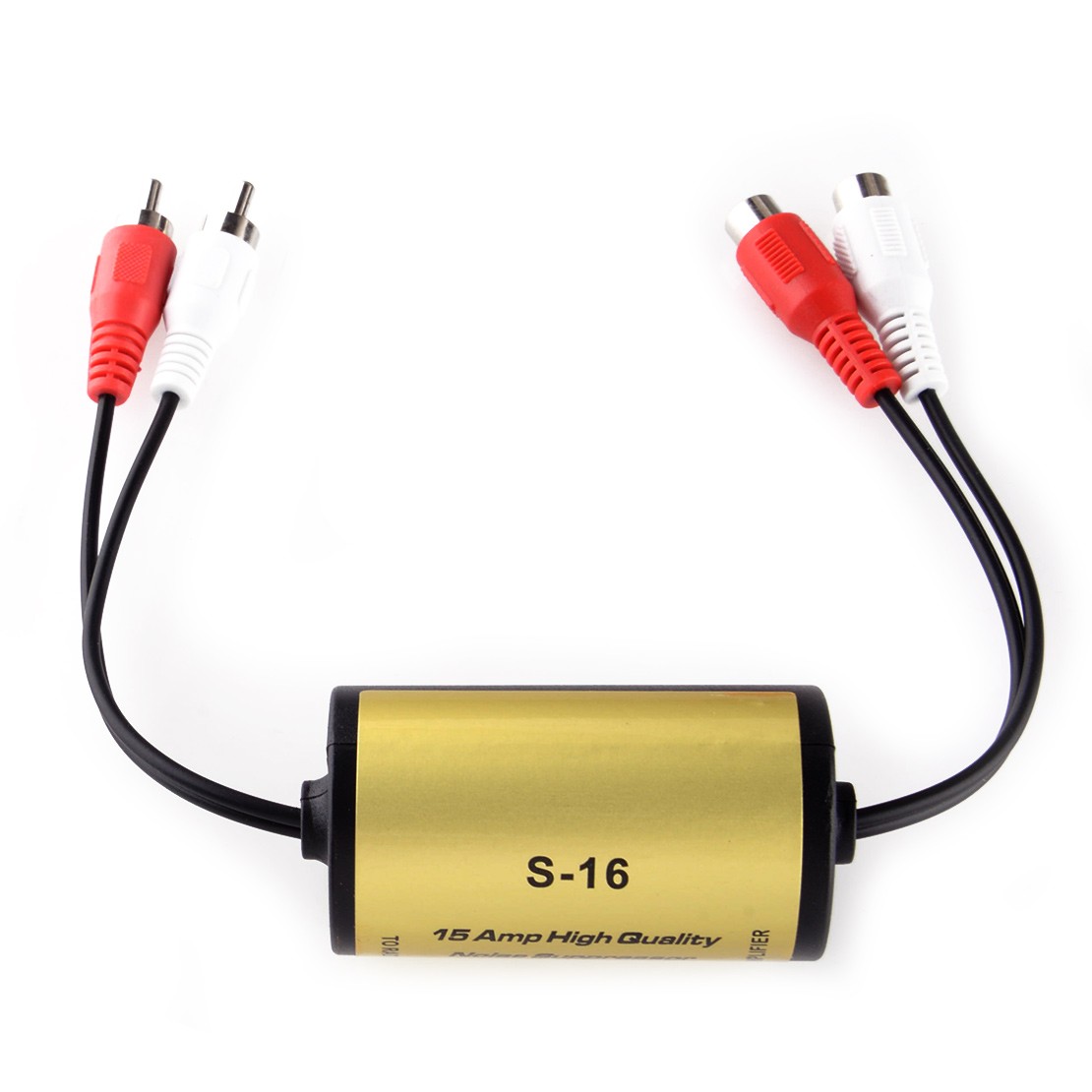 15 Amp Car Stereo Audio RCA Noise Filter Suppressor Isolation Transformer