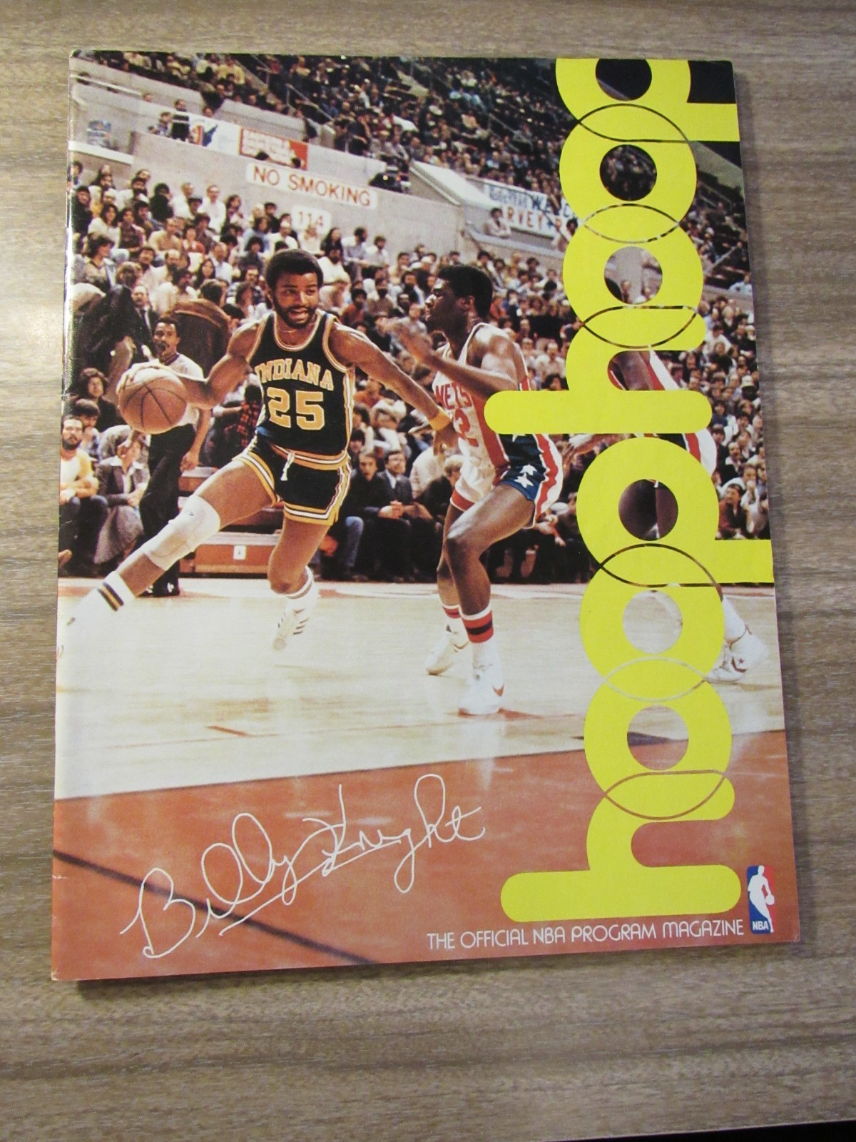 1979-80 New Jersey Jets vs. Indiana Pacers Program