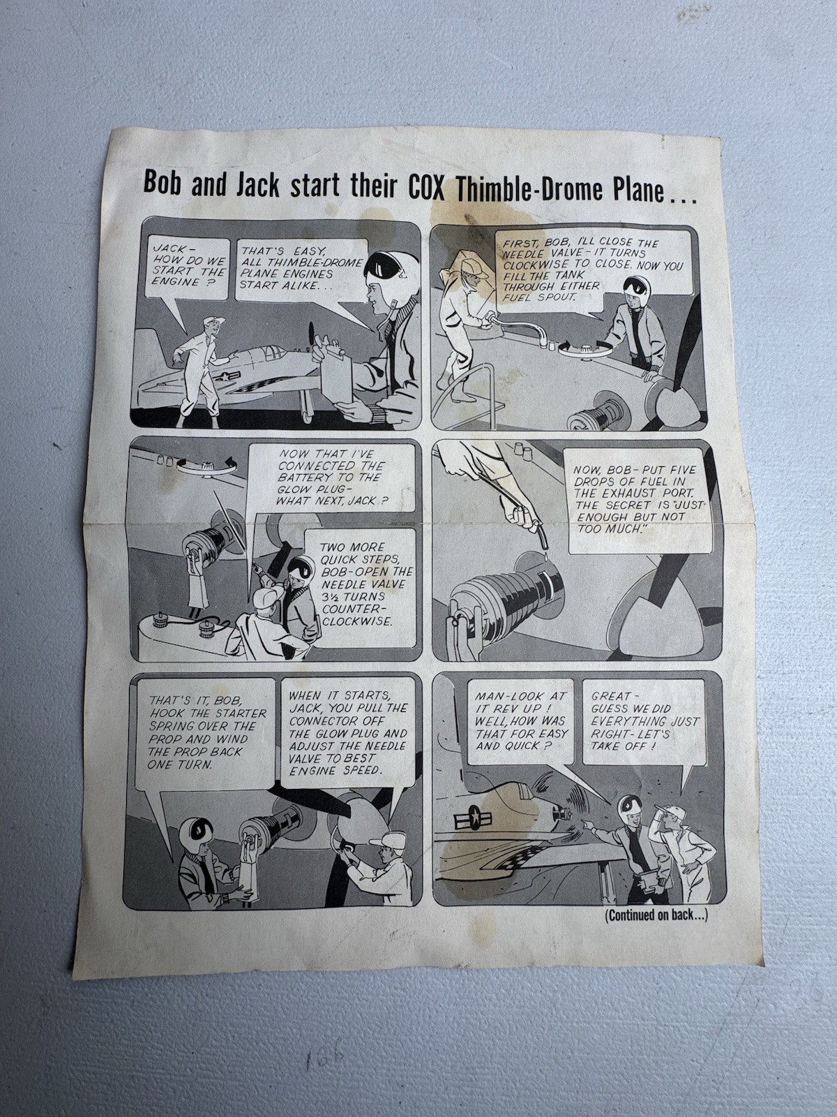 Cox Ju87d Stuka Cartoon How to Start/Fly a Gas Engine Powered Plane