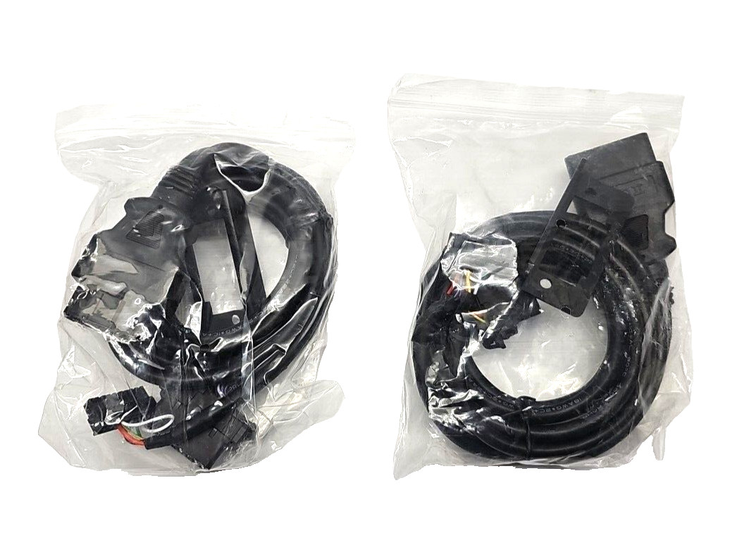 Lot of 2 OBD II Splitter Extension Cable Adapter