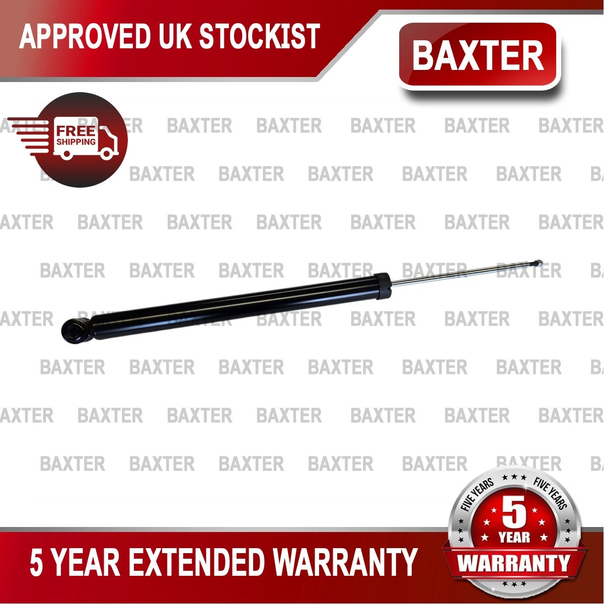Fits Volvo V50 2004-2012 C30 2006-2012 S40 2004-2012 Baxter Rear Shock Absorber