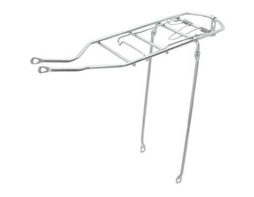 Steel 26" Bike Rear Rack Bicycle Carrier, 6 3/8in W x 19 1/2in L,Multiple Col...