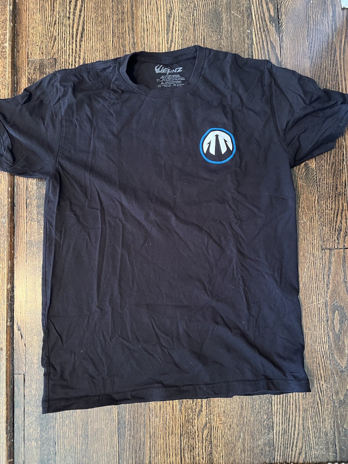 Wepnz Paintball T Shirt Mens Large Black