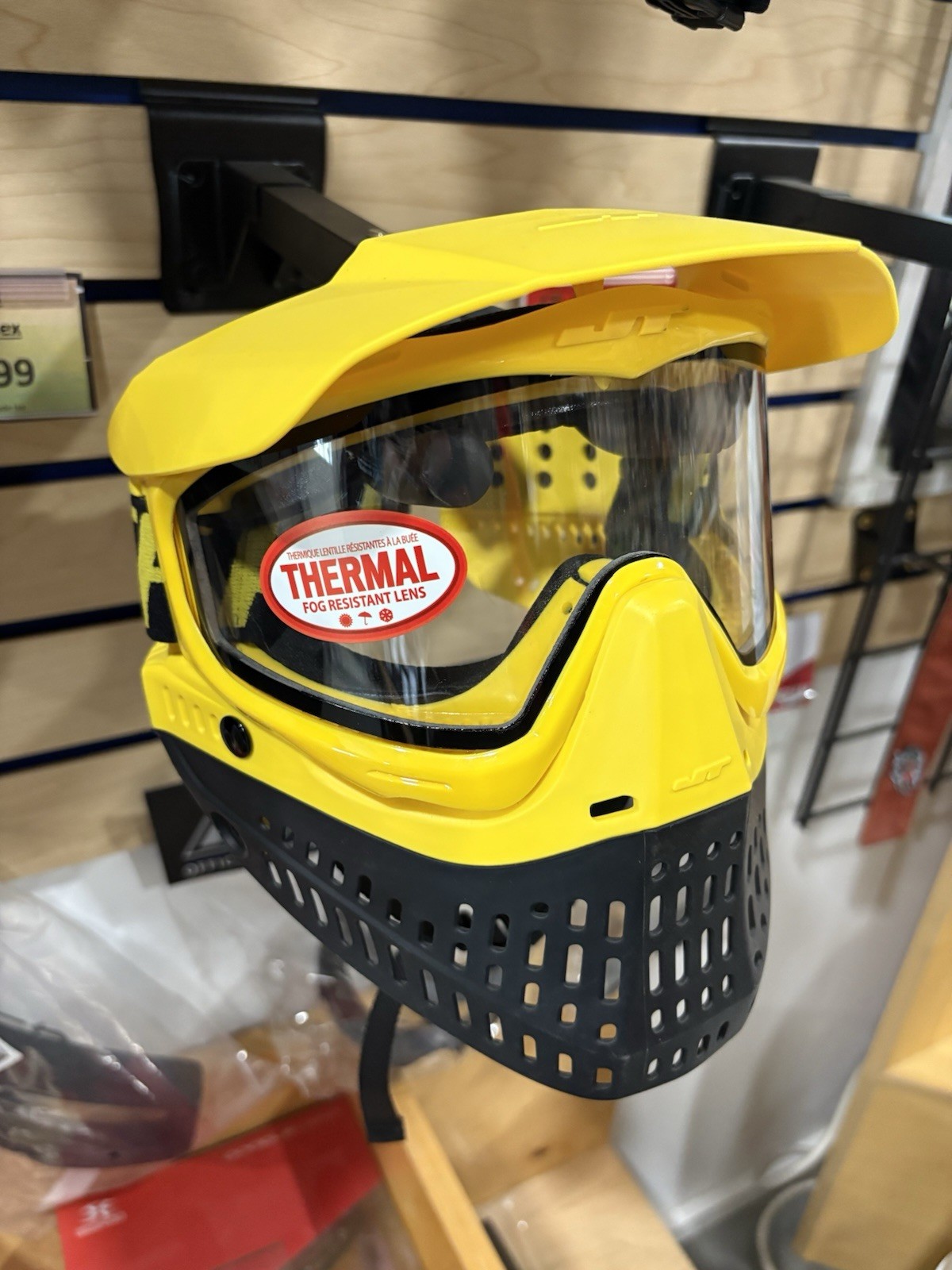JT Proflex Mask - Referee Yellow / Black