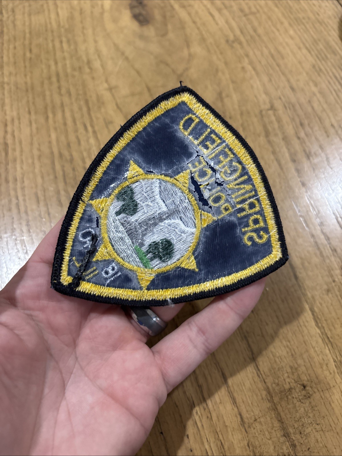 Springfield Illinois Police patch Shipped From USA