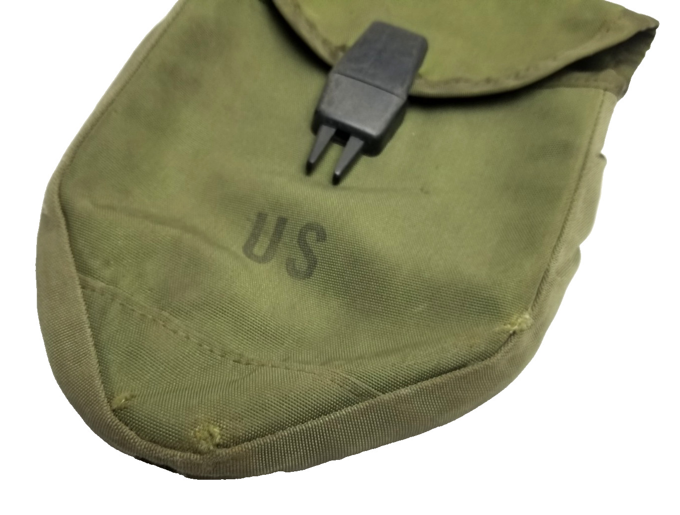 US Military Vietnam Era ETOOL CARRIER Cover Entrenching Tool Folding Shovel USED