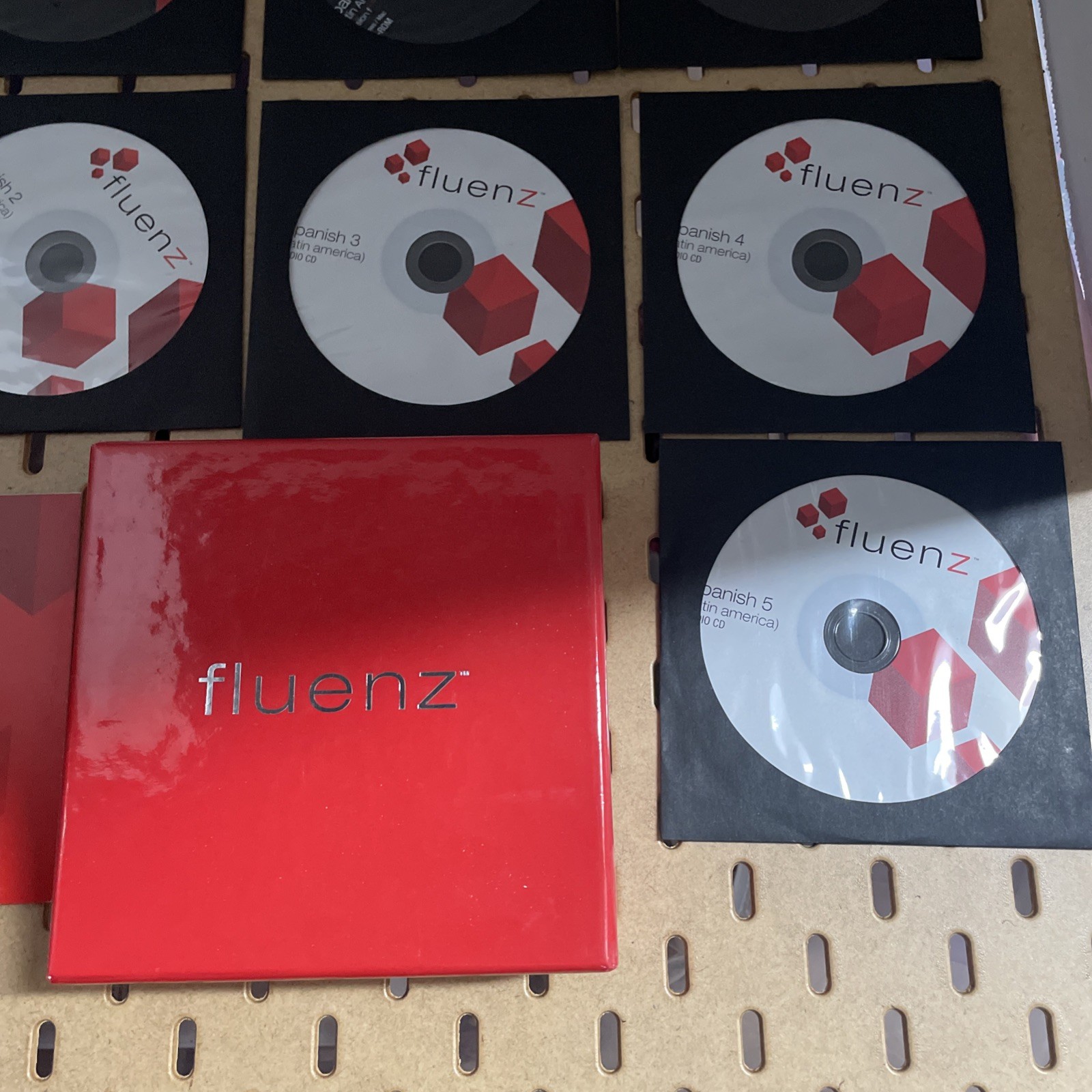 FLUENZ Language Learning Software Spanish Incomplete 5 DVD-Rom 4 Audio Cds