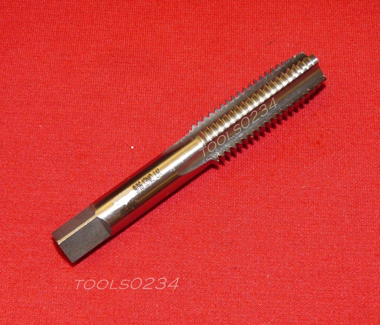9/16-12 NC Plug Hand Tap LEFT HAND Alfa HTLP71130 LH HSS GH3 4 Flute
