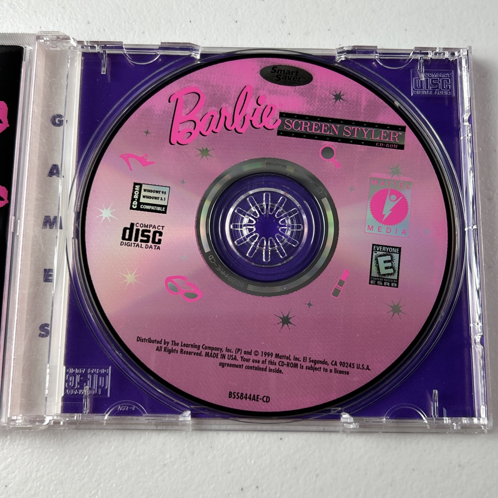 The Learning Company Barbie Screen Styler PC CD-ROM
