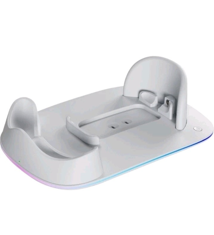 For Apple Vision Pro Charging Base Magnetic USB Stand with LED Lights – New