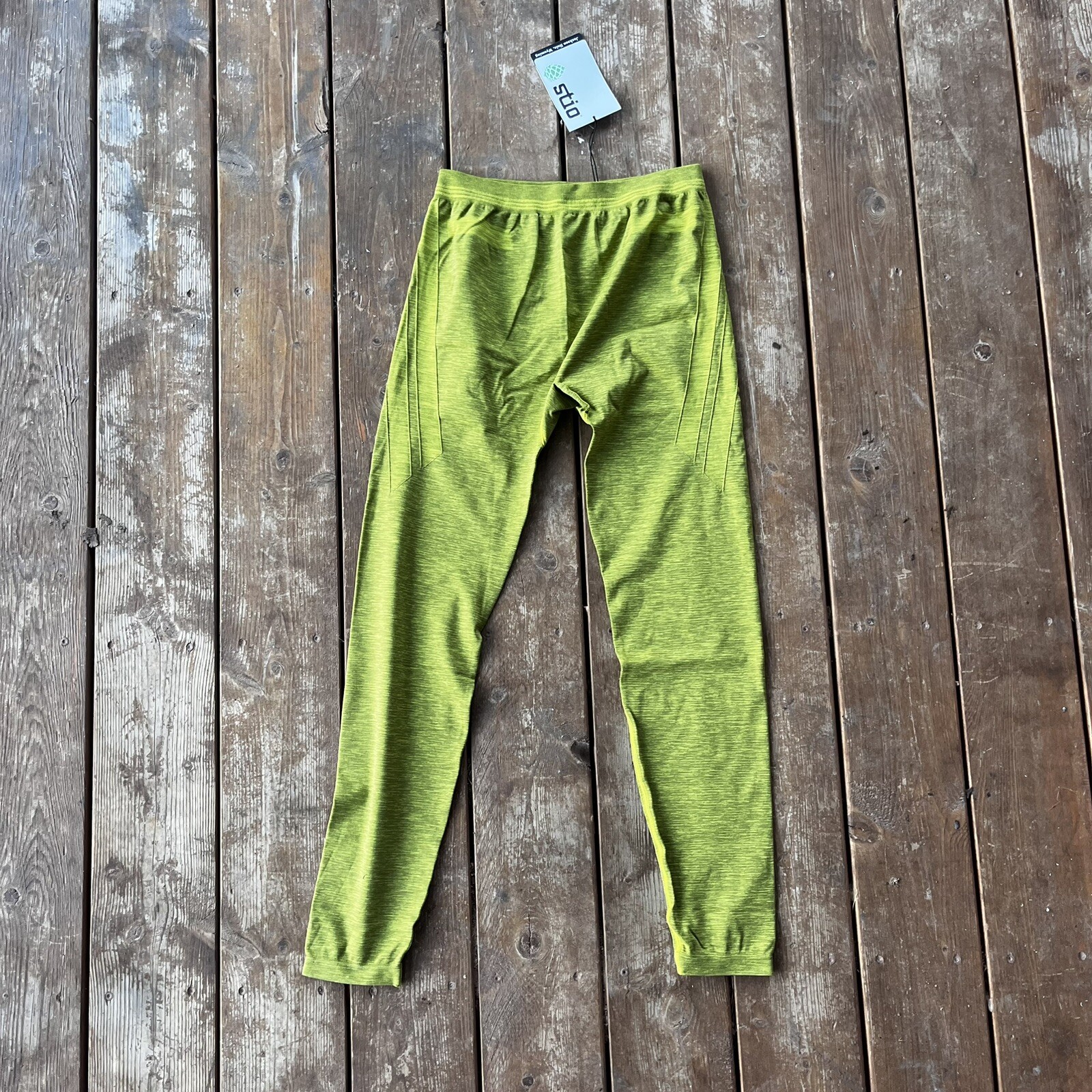 NWT Stio Men's Basis Seamless Tech Tight GREEN Size L