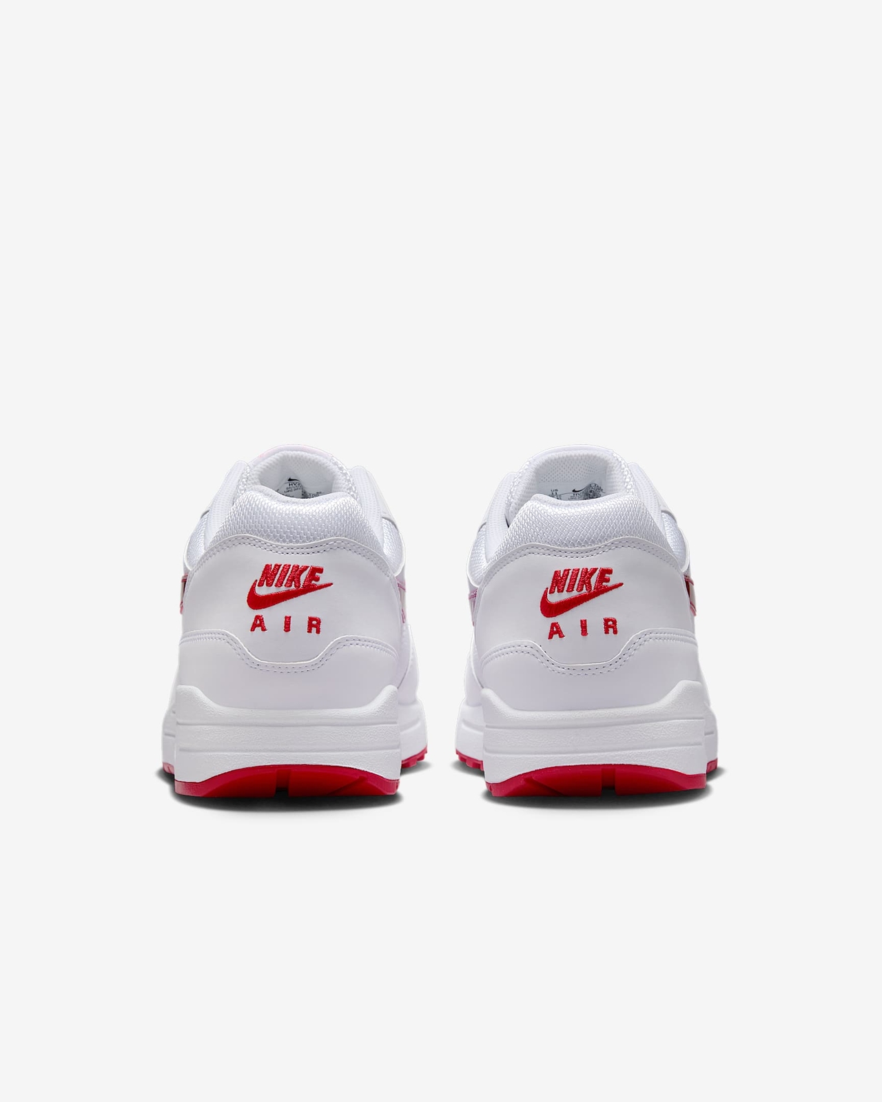 Nike Air Max 1 PRM Shoes Valentine’s Day White Red HV2303-100 Men's Sizes NEW
