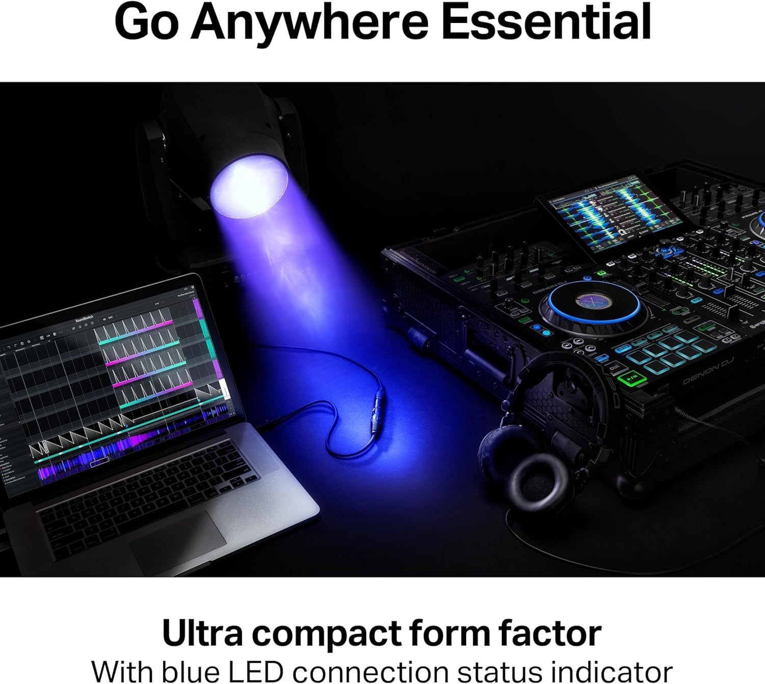 Revolutionary DMX Interface - Compact USB Design with LED Status Indicator