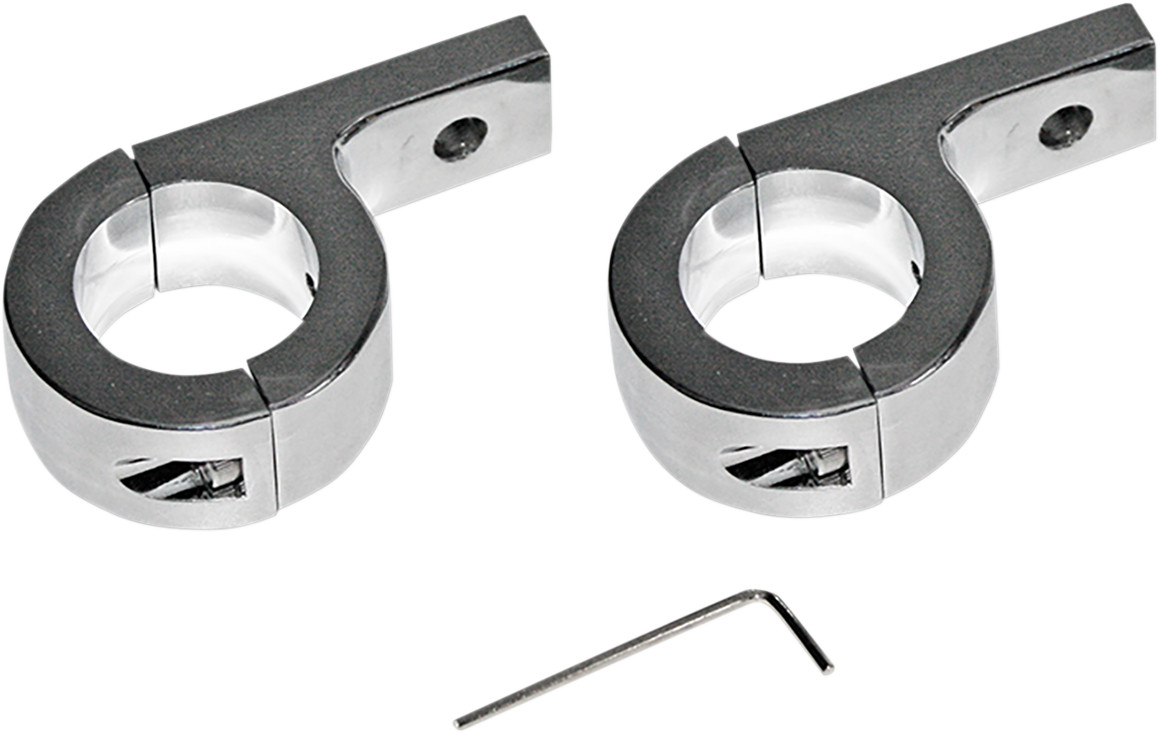 Custom Dynamics Mounting Brackets Chrome PB-125-C