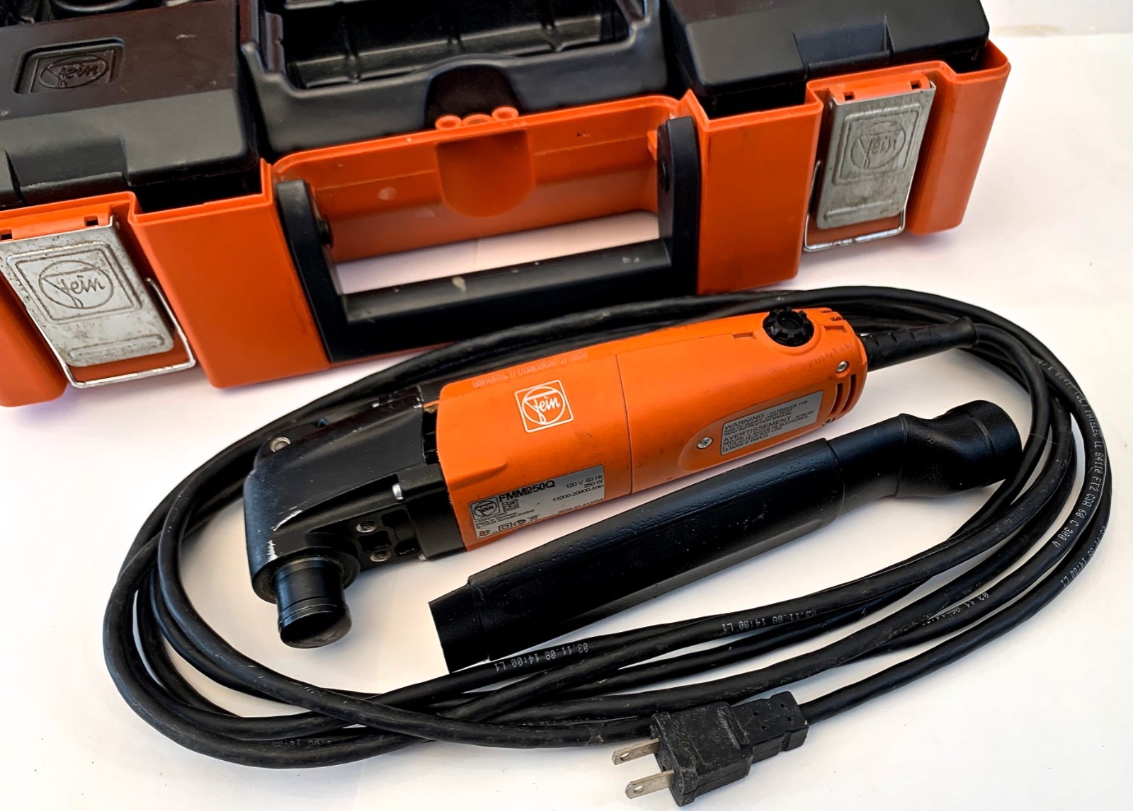 FEIN Multi Master Top FMM 250Q Variable Speed Multi-Tool with Case & Accessories