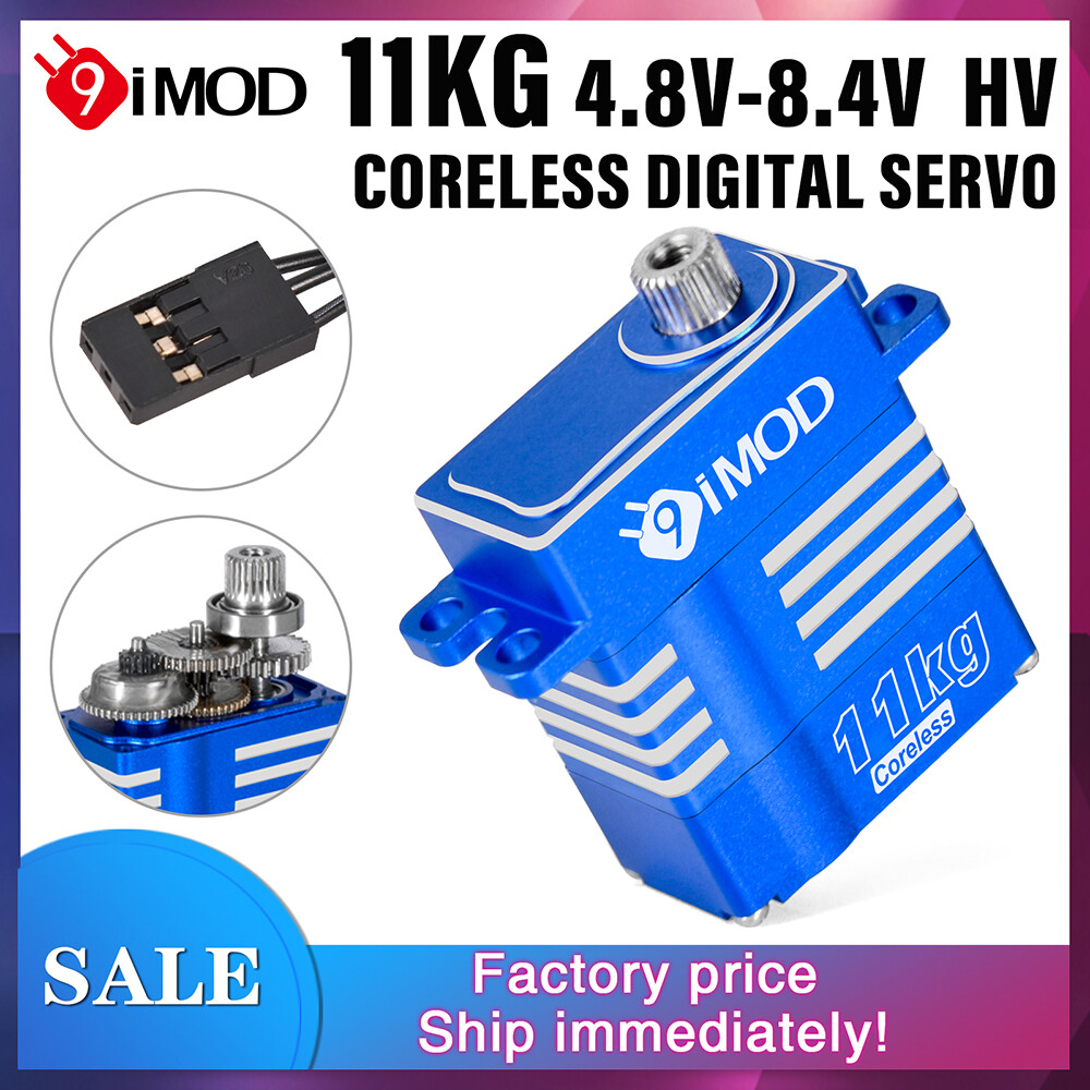 9imod 11 KG Digatal Servo Coreless Metal Gear for 1/8 1/10 1/12 1/18 RC Car DIY