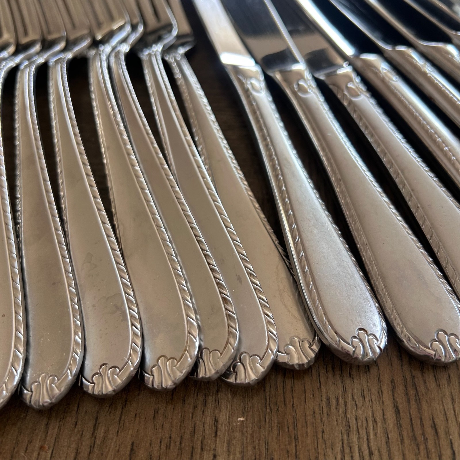 Hampton Silversmiths RACHELLE-FROST 18/10 Stainless Flatware - Your Choice