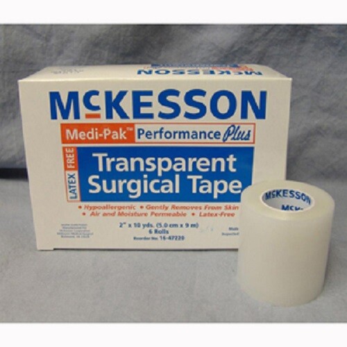 Medi-Pak Performance Plus Medical Tape Plastic 2 Inch X 10 Yard - 1 Roll
