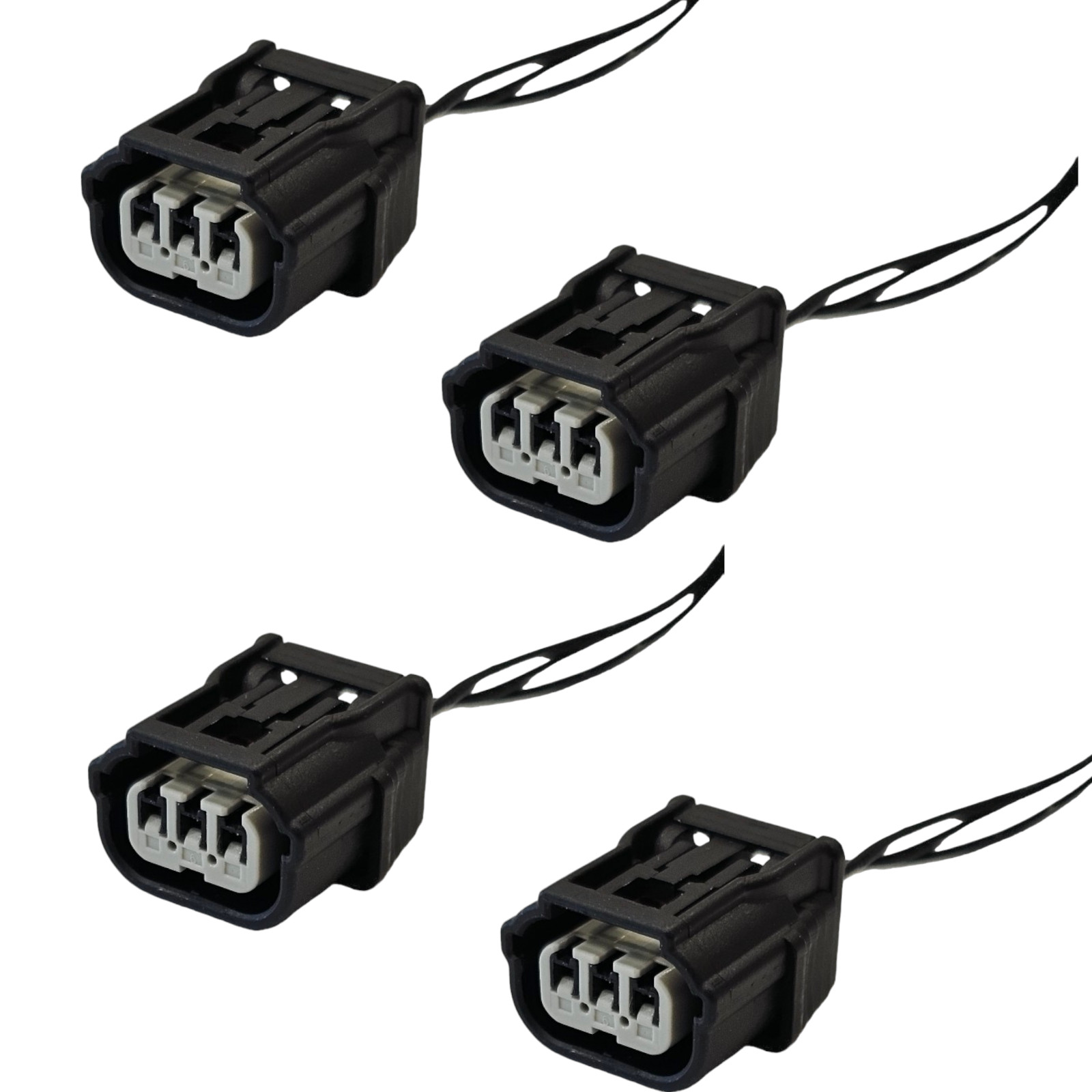 Set 4 Pieces Ignition Coil Electrical Connector Fits Honda Civic 2006-2011 1.8L