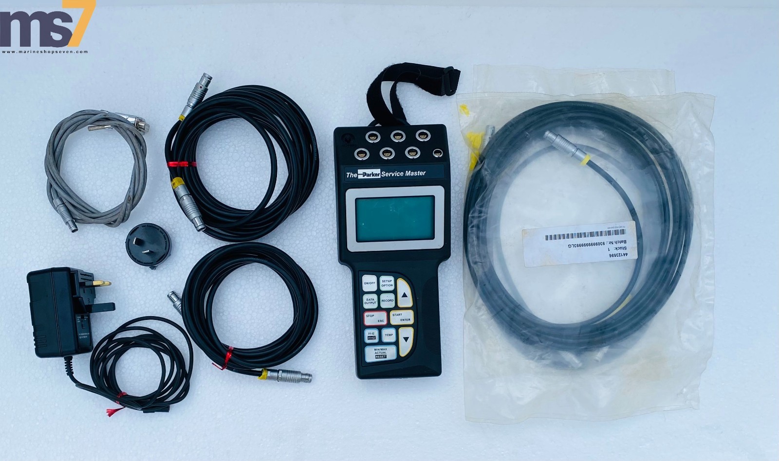 PARKER SCM-400-1-01/C SENSOCONTROL SERVICE MASTER W/ACCESSORIES #NOT WORKING